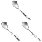  Set of 3 Rice Paddle Kitchen Spatula Metal Spoon Table Centerpieces