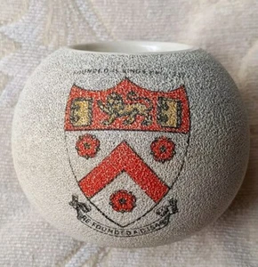 Paar Trinity College University of Cambridge Carlton Ware Streichholzhalter mit Wappen - Bild 1 von 6