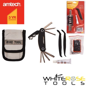 Amtech Bicycle Puncture Repair Kit Multi Function Tool Bike Cycle S1810 - Bild 1 von 3
