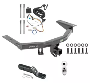 Trailer Tow Hitch For 16-22 Honda Pilot Complete Package w/ Wiring Kit & 2" Ball - Picture 1 of 12
