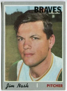 1970 Topps #171 Jim Nash Atlanta Braves - Bild 1 von 2