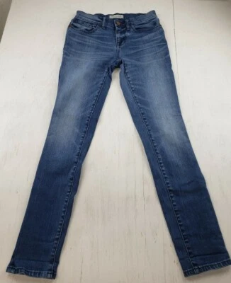 Pantalones de mezclilla ajustados Madewell 8" tiro bajo talla 25 elásticos 25 x 27 Foto 1 de 4