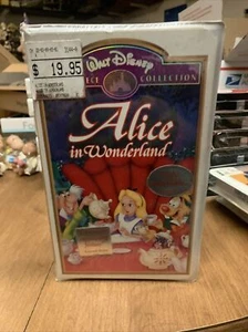 Walt Disney Alice In Wonderland VHS Masterpiece Collection Brand New Sealed - Picture 1 of 4