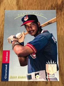 Manny Ramirez 1993 Upper Deck SP Foil Rookie Card RC #285 - Red Sox Indians Menge - Bild 1 von 1