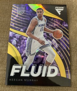 2022-23 Panini Flux Keegan Murray Fluid Gold Insert 06/10 RC Kings🔥🔥🔥