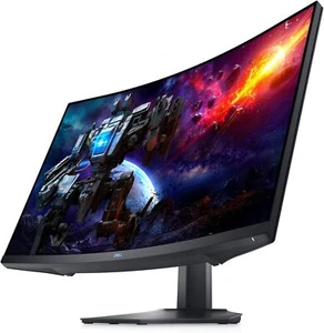 Dell S3222HG 32-inch FHD 1920 x 1080 at 165Hz Curved Gaming Monitor, - Picture 1 of 10