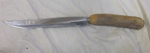 Vintage Stag Horn Antler Voos Carving Knife - Made in Germany - Picture 1 of 3