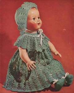 "MUÑECA BEBÉ DE COLECCIÓN 15"" y 22"" - COPIA patrón de ganchillo muñeca - Imagen 1 de 1
