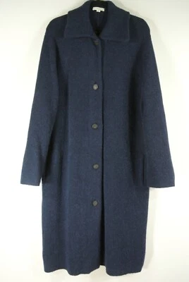 NEW VINCE Collar Cardigan Coat in Navy Size XL #S5648 - Image 1 of 4