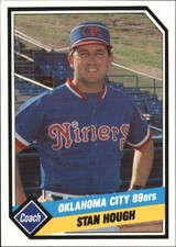 1989 Oklahoma City 89ers CMC #24 Stan Hough CO