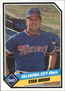 1989 Oklahoma City 89ers CMC #24 Stan Hough CO