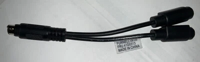 IBM-LENOVO FRU 41D0313 Keyboard/Mouse Cable 6 Pin Mini-DIN - Image 1 of 4