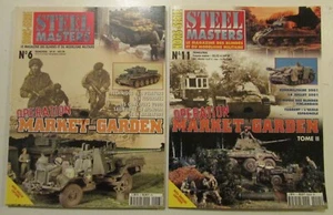 TANKS MILITARY FIGURES STEEL MASTERS HS #6 & 11 OPERATION MARKET GARDEN - Picture 1 of 1