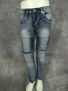 light wash side striped distressed skinny moto jeans
