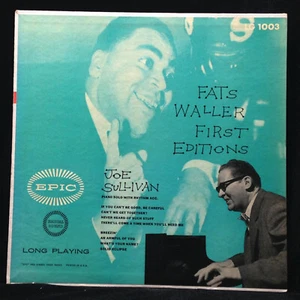 Joe Sullivan-Fats Waller First Editions-Epic 1003-10 INCH - Picture 1 of 4