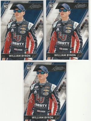 3 WILLIAM BYRON 2017 PANINI ABSOLUTE RC'S - Image 1 of 2