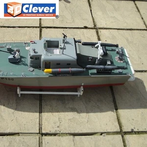 New A-Frame, Radar Mast and Mast for Vosper Perkasa parts  Scale 1:24 - Picture 1 of 13