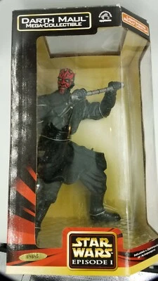 DARTH MAUL STARWARS EPISODE 1 MEGA COLLECTIBLE  12" TALL LIGHTSABERS LIGHT-UP! - Image 1 of 4