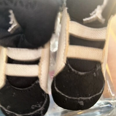 Zapatos botín vintage Jordan Jumpman 10/07/2009 blanco bebé talla 2C Foto 1 de 4