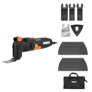 NEW WORX WX679L.1 CORDLESS Oscillating Multi Tool w/ Universal Fit System 29 PC - Picture 1 of 1