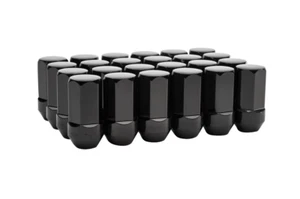 2017-2025 Chevrolet Buick GMC Cadillac Lug Nuts in Black 85105297 New OEM - Picture 1 of 3