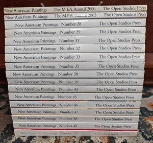 New American Paintings Early 1990s 2000s Open Studio Press Art Magazines Lot 17 - Picture 1 of 5