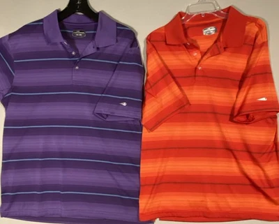 GRANDSLAM X MENS POLO LOT OF 2 XL Tennis Excellent Cond - Image 1 of 4