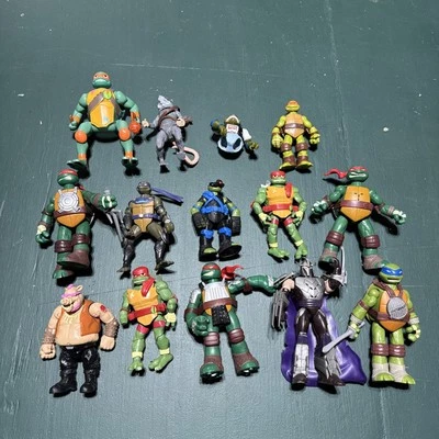 Parte inferior de la caja de juguetes lote 14 TMNT Foto 1 de 4