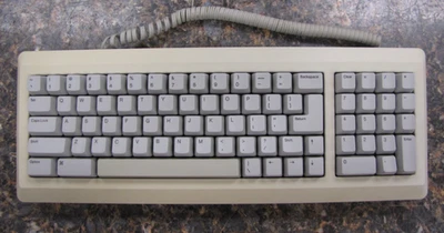 Vintage Original Apple Computer M0110A Keyboard - Brown Letters- NICE !-HJ47 - Image 1 of 4