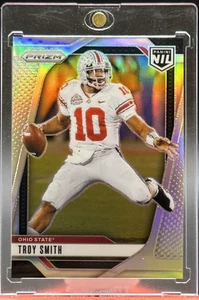 Troy Smith Silver Prizm 2025 Panini Prizm NIL Ohio State Buckeyes - Bild 1 von 2