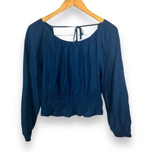 Blusa recortada Madewell talla pequeña nueva con etiquetas - Imagen 1 de 10