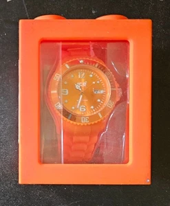 Ice-Watch Sili Orange Big 43mm Unisex Quarzuhr SI.OE.B.S.09 - BRAUCHT BATTERIE - Bild 1 von 7