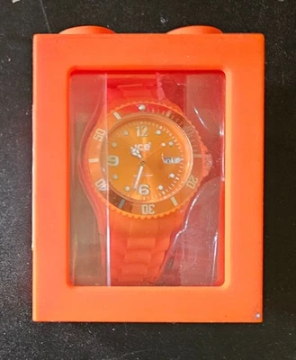 Ice-Watch Sili Orange Big 43mm Unisex Quartz Watch SI.OE.B.S.09 - NEEDS BATTERY - Image 1 of 4