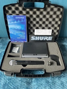 Shure SM58 Wireless Microphone & UT4A-VT Wireless Receiver In Carry Case - Picture 1 of 6