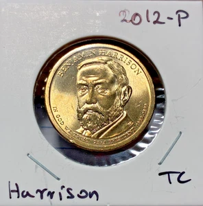 2012-P Benjamin Harrison dólar presidencial NIFC, sin circular. TC, envío gratuito - Imagen 1 de 2