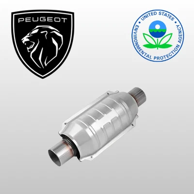Каталитический преобразователь для всех автомобилей Peugeot одобренный EPA очиститель от оригинального производителя прямой поток - Изображение 1 из 4