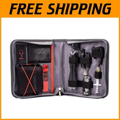D'Addario Guitar Maintenance Kit - Travel-Ready Tool Set in Stylish Black - Image 1 of 4