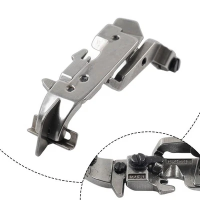 #201230C 4 Thread Front Guide Presser Foot For Pegasus EX M800 Sewing Machines - Image 1 of 4