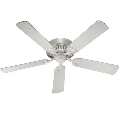 Quorum 51525-8 Medallion 52" 5-Blade Indoor Ceiling Fan in Studio White - Image 1 of 2