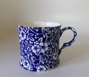 HERON CROSS POTTERY CALICO CHINA MUG - Picture 1 of 2