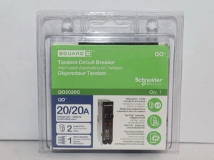 Disyuntor tándem Square D QO2020C QO - Imagen 1 de 2