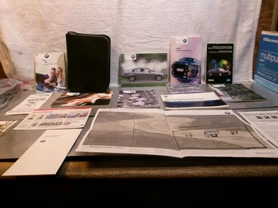 2002 BMW 3 Series 325i 320i 325Xi 330i 330Xi Manual do Proprietário com Navegação e Disco de Demonstração - Imagem 1 de 4