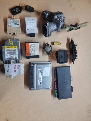 Bmw Z3 2ltr 2.0 M52TU ECU And Lock Set - Image 1 of 4