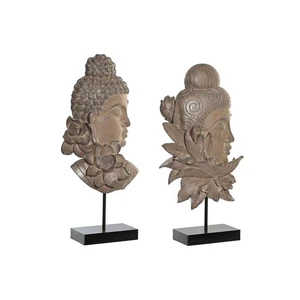 Dkd Home Decor Figura Decorativa DKD Home Decor 23 X 8 X 42 Cm Negro Marrón Buda Ori - Imagen 1 de 5