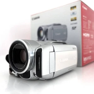 Canon iVIS HF M32 Silver Digital Video Camera Camcorder VIXIA HF M32 w/Box - Picture 1 of 10