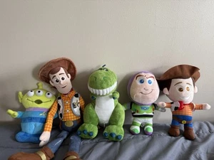 Disney Toy Story Plush Dolls Assorted Lot -5 Piece - Picture 1 of 14
