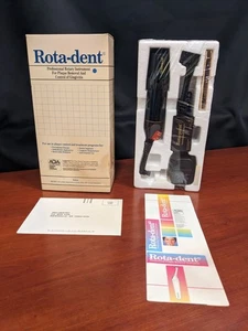 Vintage New Old Stock Rota-dent professionelles rotierendes Instrument zum Entfernen von Plaketten - Bild 1 von 8