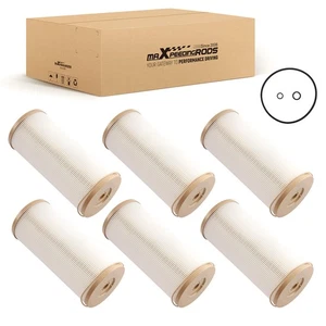 Separador de agua combustible para 1000FG 2020PM compatible con Caterpillar 3406C 3412 paquete de 6 - Imagen 1 de 12