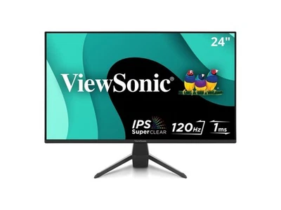 ViewSonic VX2470-MHD 24 Inch 1080p IPS Monitor with 120Hz, 1ms, Variable Refresh - Image 1 of 4