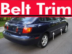 ForELANTRA CHROME SIDE BELT TRIM DOOR MOLDING 2001 02 03 04 05 2006 2007-2010 - Picture 1 of 1